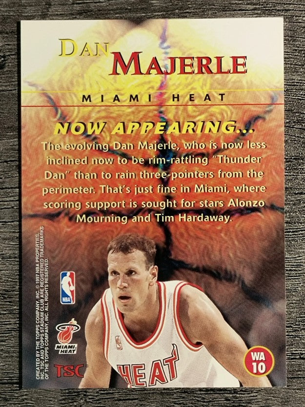 1996-97 Stadium Club Welcome Additions #WA10 Dan Majerle
