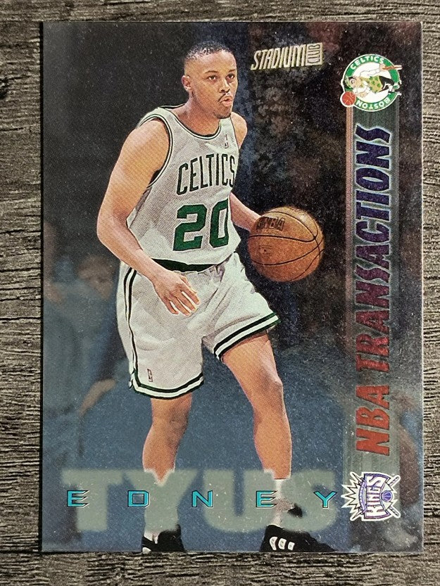 1997-98 Stadium Club #218 Tyus Edney TRAN