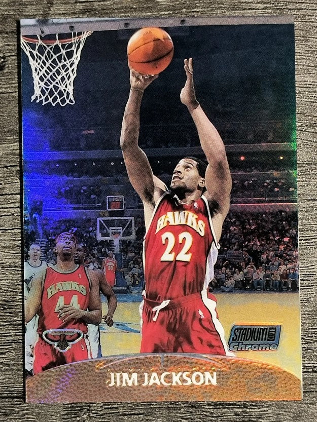 1999-00 Stadium Club Chrome Refractors #125 Jim Jackson TRAN