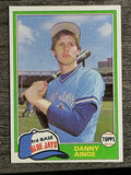1981 Topps Traded #727 Danny Ainge XRC