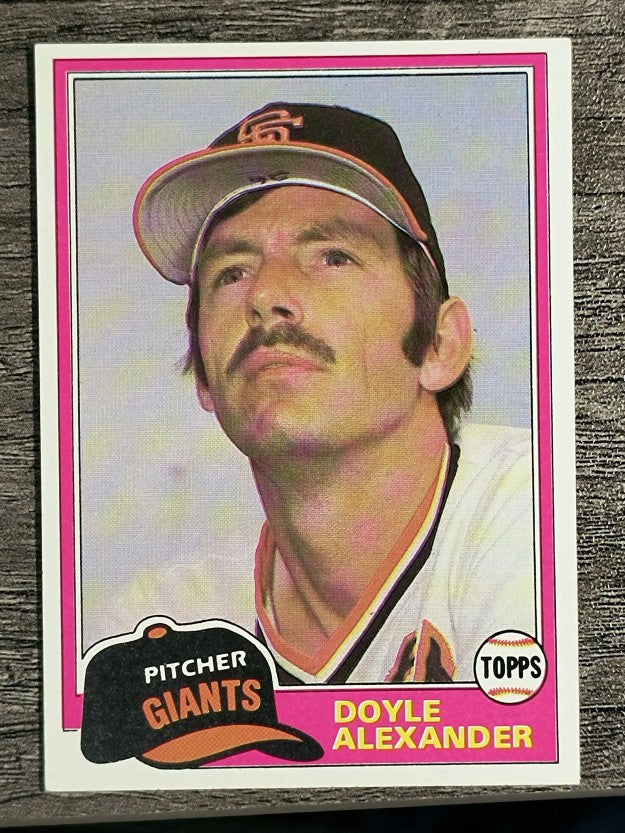 1981 Topps Traded #728 Doyle Alexander