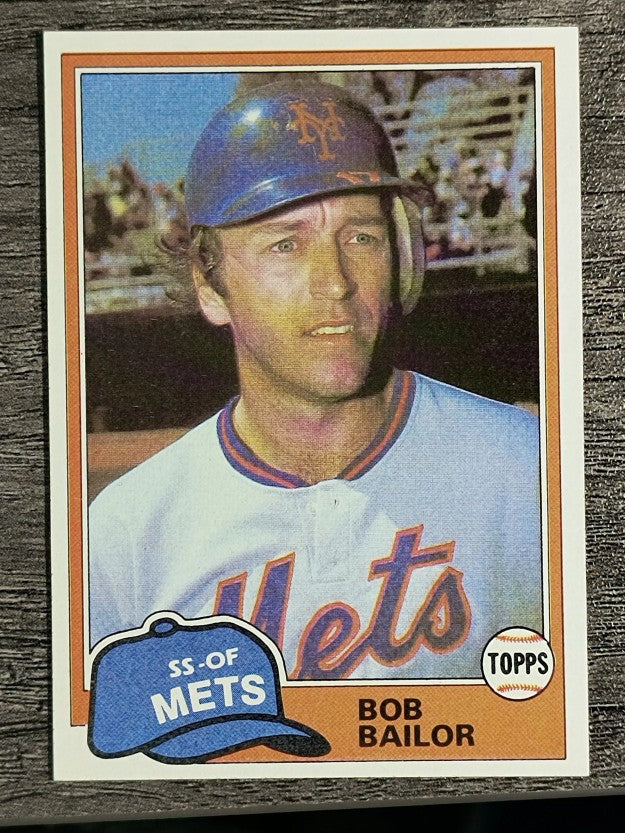 1981 Topps Traded #732 Bob Bailor
