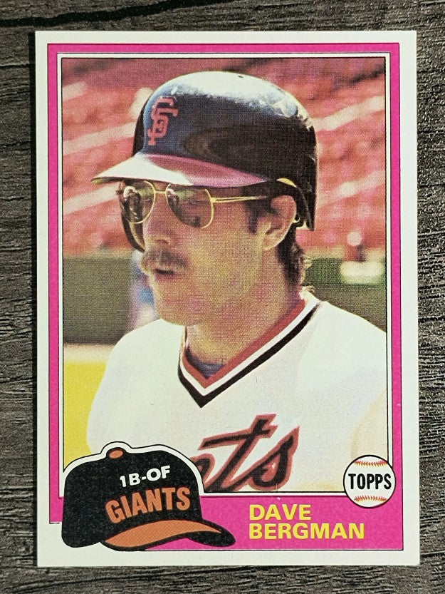 1981 Topps Traded #734 Dave Bergman