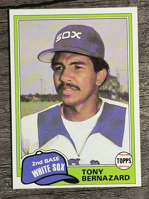 1981 Topps Traded #735 Tony Bernazard