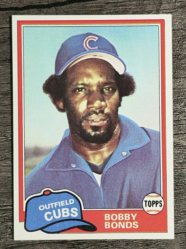 1981 Topps Traded #740 Bobby Bonds