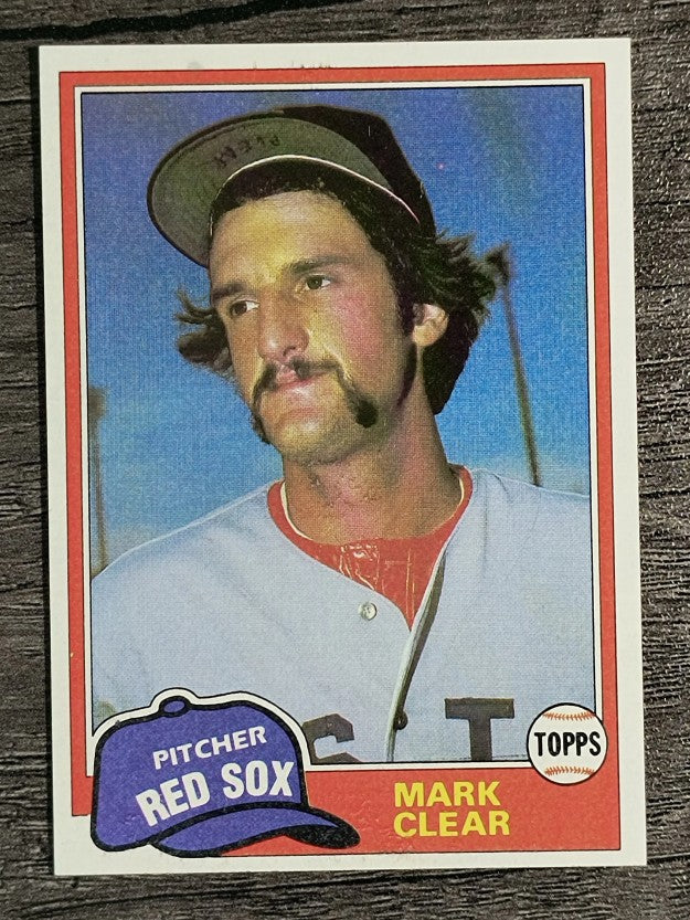 1981 Topps Traded #748 Mark Clear