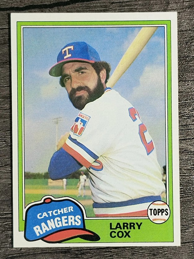 1981 Topps Traded #749 Larry Cox