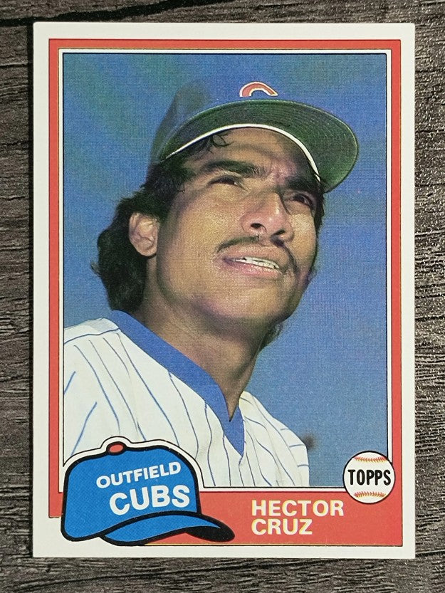 1981 Topps Traded #750 Hector Cruz