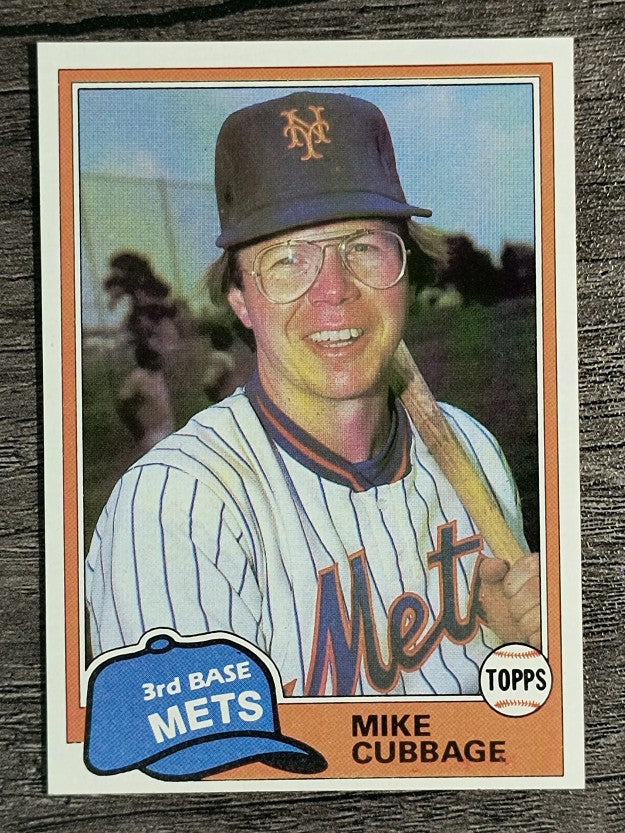 1981 Topps Traded #752 Mike Cubbage