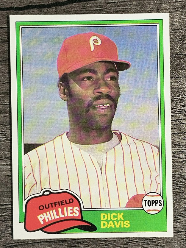 1981 Topps Traded #753 Dick Davis