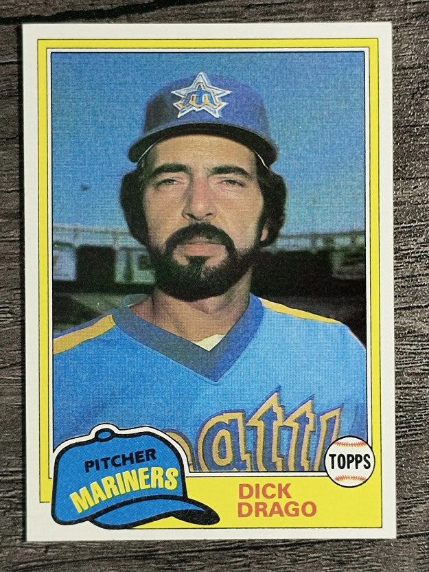 1981 Topps Traded #755 Dick Drago