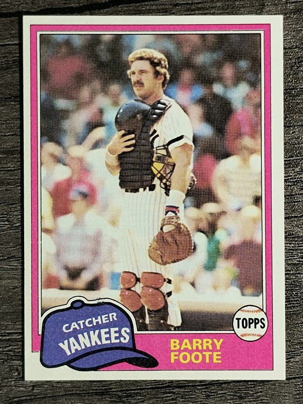 1981 Topps Traded #763 Barry Foote
