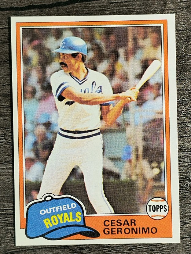 1981 Topps Traded #766 Cesar Geronimo