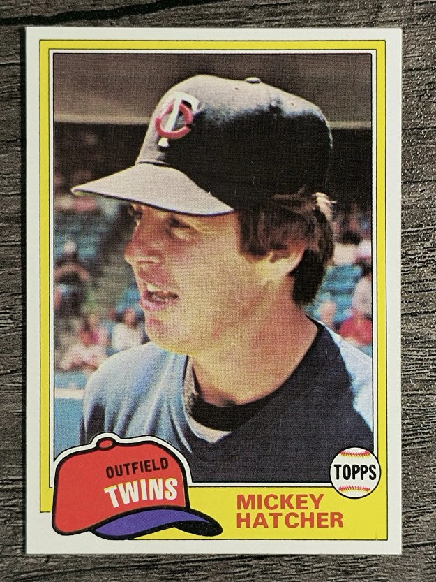 1981 Topps Traded #768 Mickey Hatcher