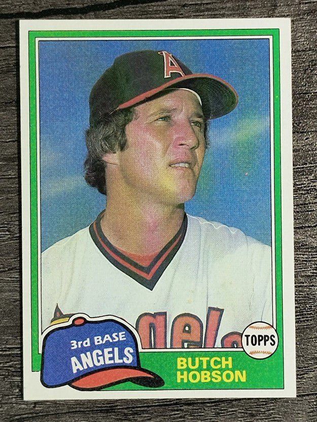 1981 Topps Traded #771 Butch Hobson