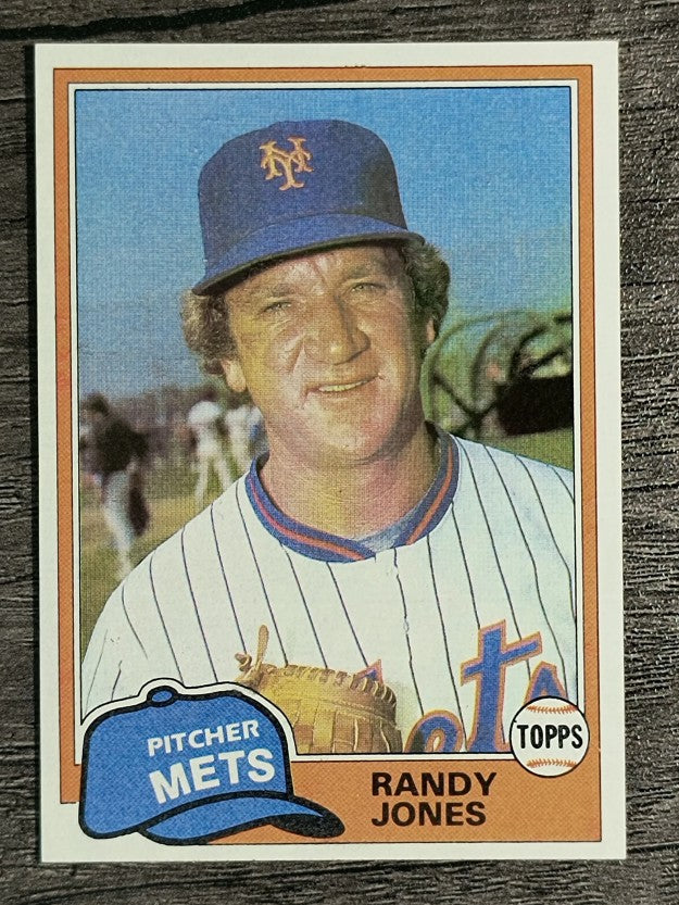 1981 Topps Traded #777 Randy Jones