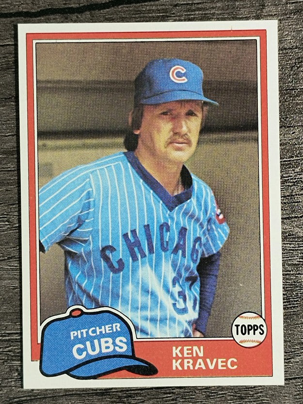 1981 Topps Traded #783 Ken Kravec