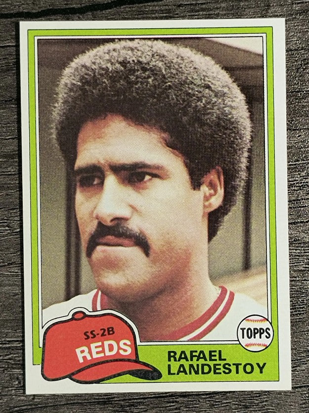 1981 Topps Traded #786 Rafael Landestoy