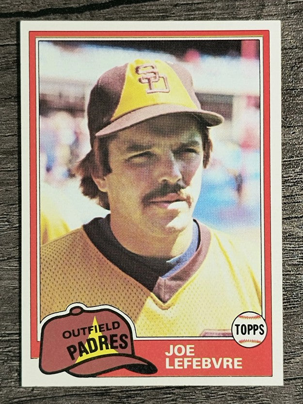 1981 Topps Traded #790 Joe Lefebvre