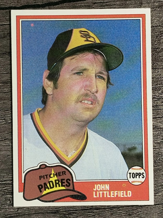 1981 Topps Traded #794 John Littlefield