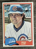 1981 Topps Traded #795 Mike Lum