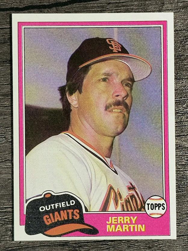 1981 Topps Traded #798 Jerry Martin