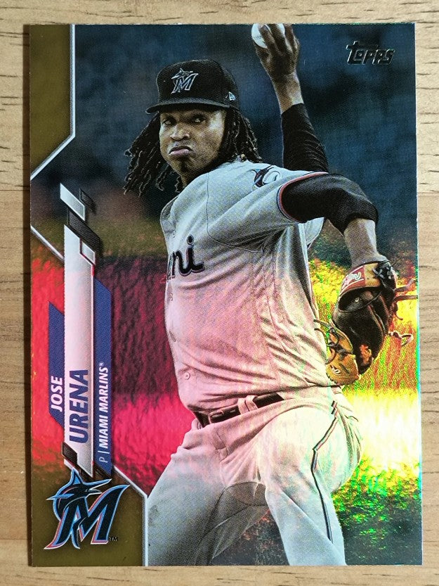 2020 Topps Gold Foil #270 Jose Urena