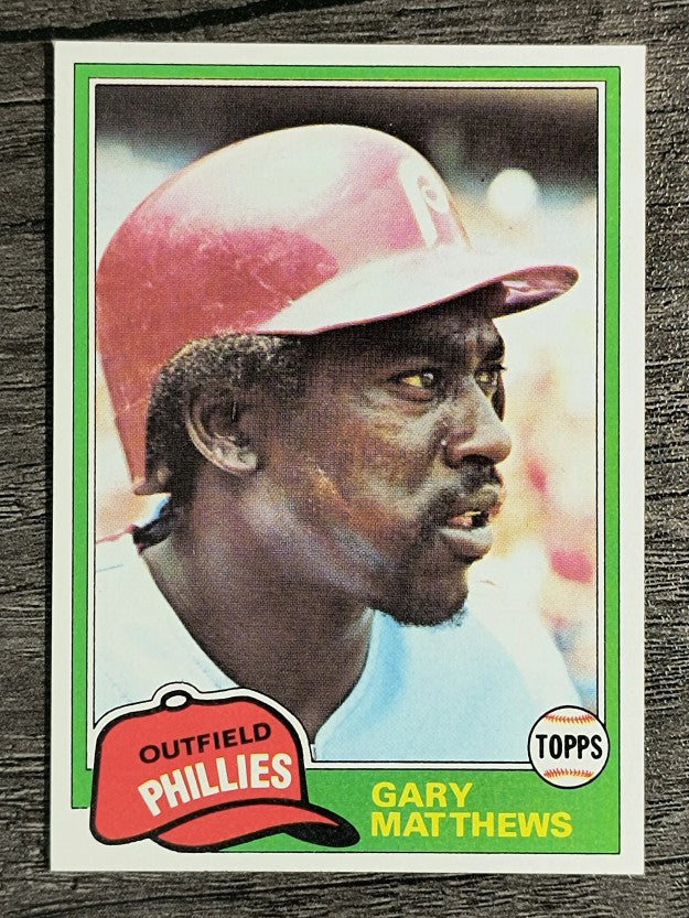 1981 Topps Traded #800 Gary Matthews