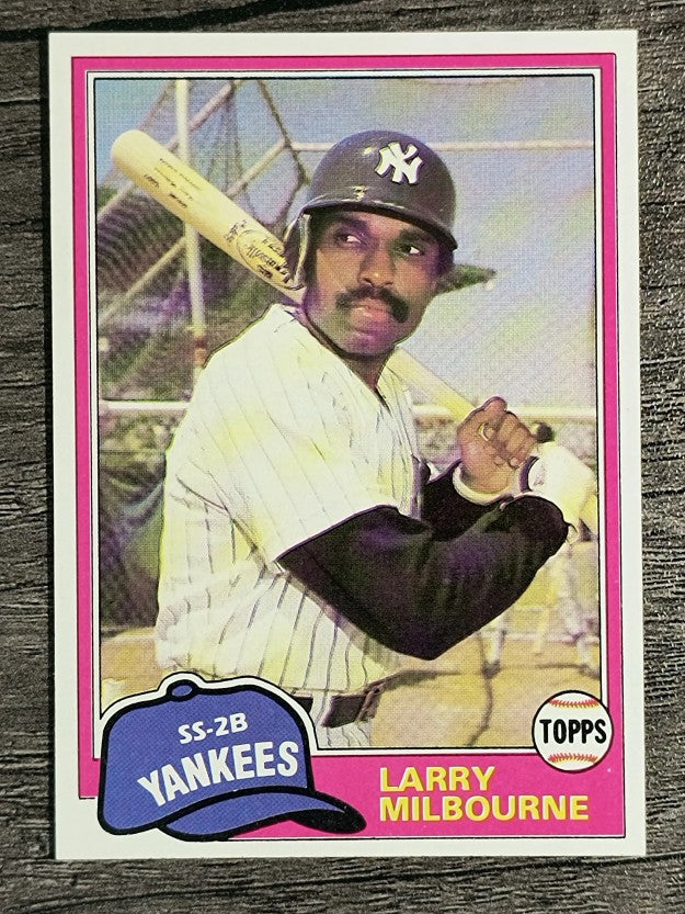 1981 Topps Traded #802 Larry Milbourne