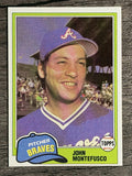 1981 Topps Traded #804 John Montefusco