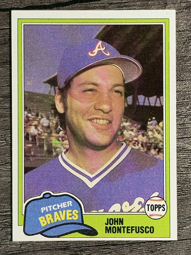 1981 Topps Traded #804 John Montefusco