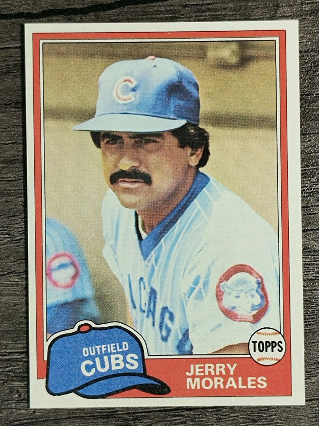 1981 Topps Traded #805 Jerry Morales