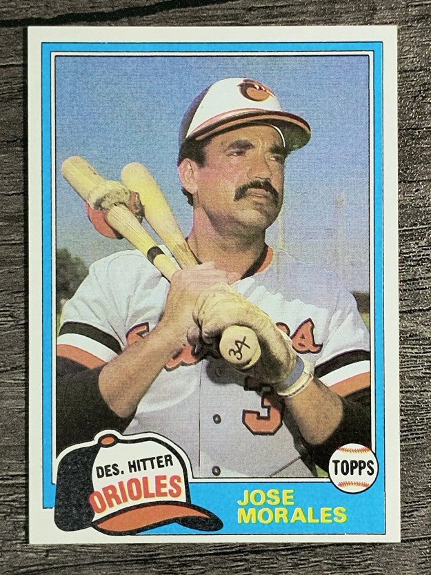 1981 Topps Traded #806 Jose Morales