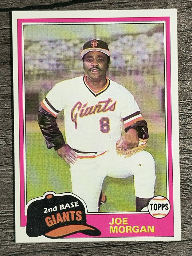1981 Topps Traded #807 Joe Morgan