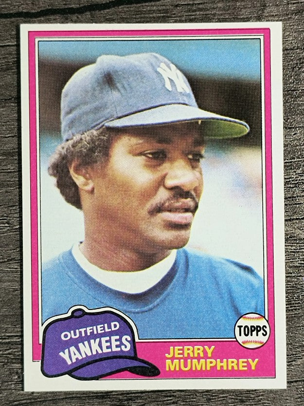 1981 Topps Traded #808 Jerry Mumphrey