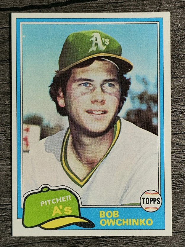 1981 Topps Traded #811 Bob Owchinko