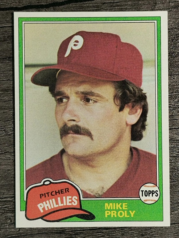 1981 Topps Traded #815 Mike Proly
