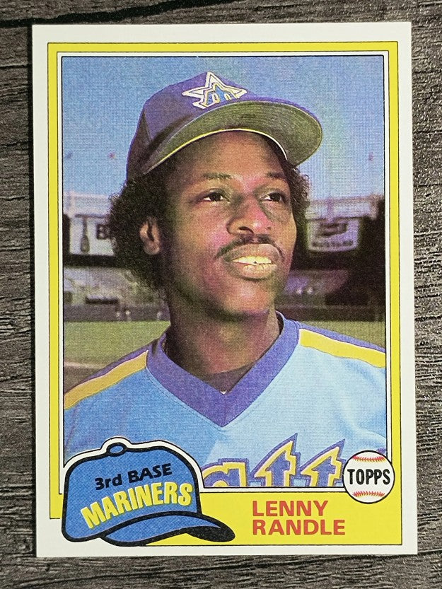 1981 Topps Traded #817 Lenny Randle