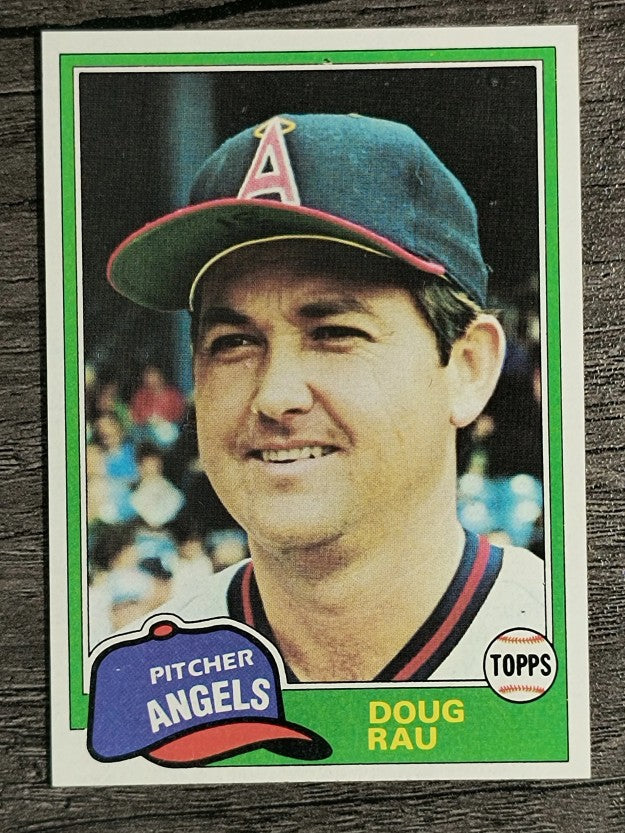 1981 Topps Traded #818 Doug Rau