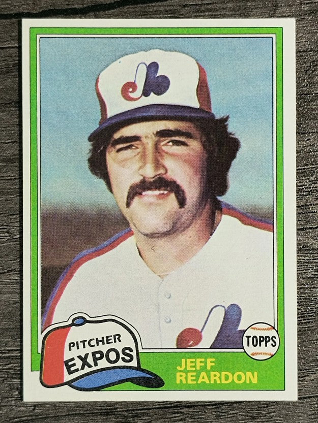 1981 Topps Traded #819 Jeff Reardon