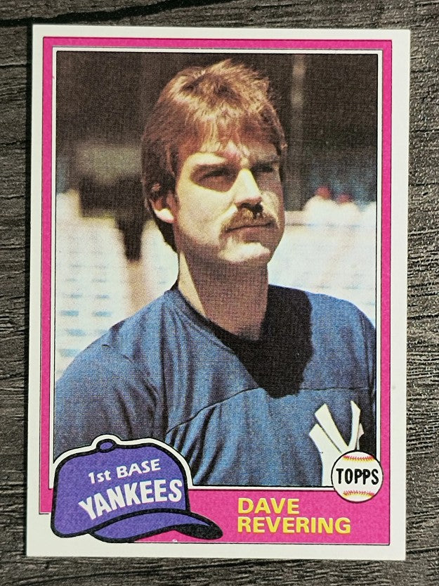 1981 Topps Traded #823 Dave Revering