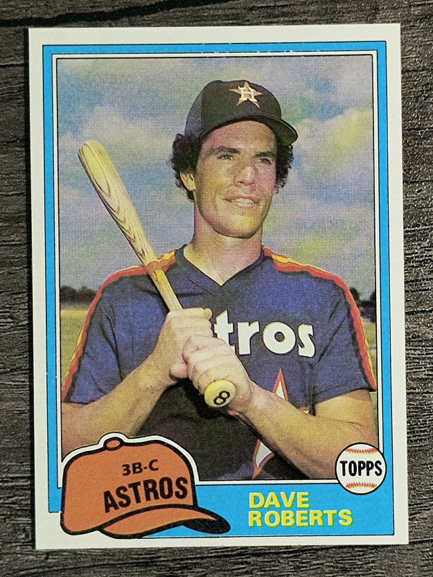 1981 Topps Traded #824 Dave Roberts