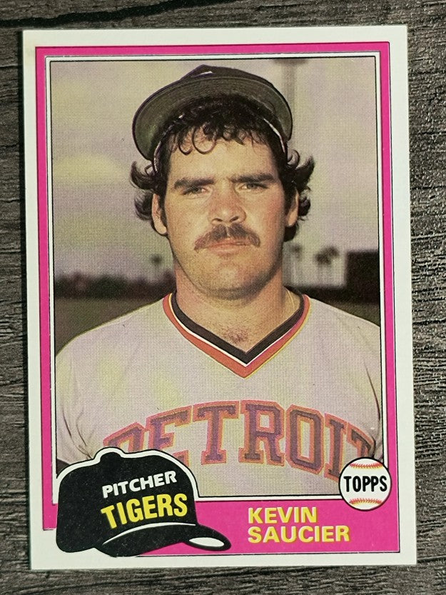 1981 Topps Traded #827 Kevin Saucier