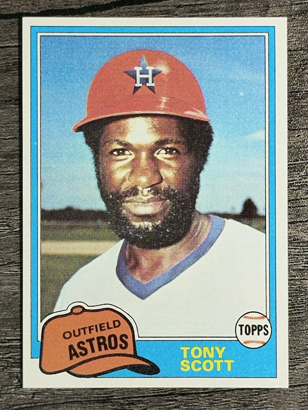 1981 Topps Traded #828 Tony Scott