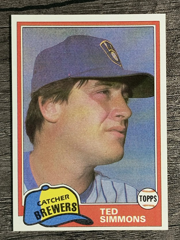 1981 Topps Traded #830 Ted Simmons