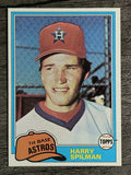 1981 Topps Traded #833 Harry Spilman