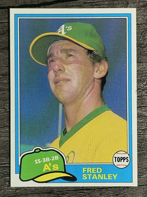 1981 Topps Traded #834 Fred Stanley