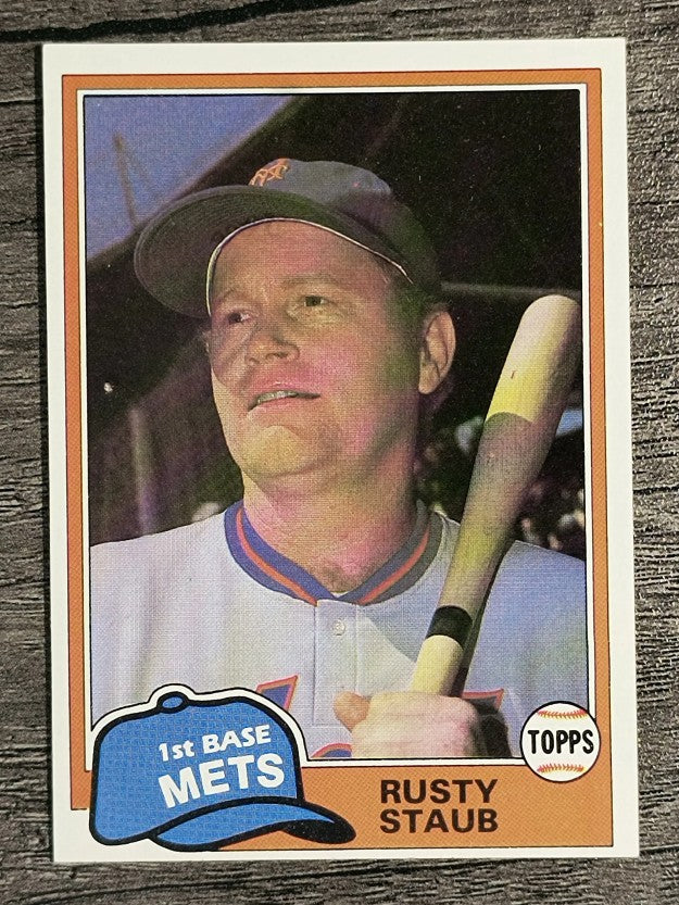 1981 Topps Traded #835 Rusty Staub