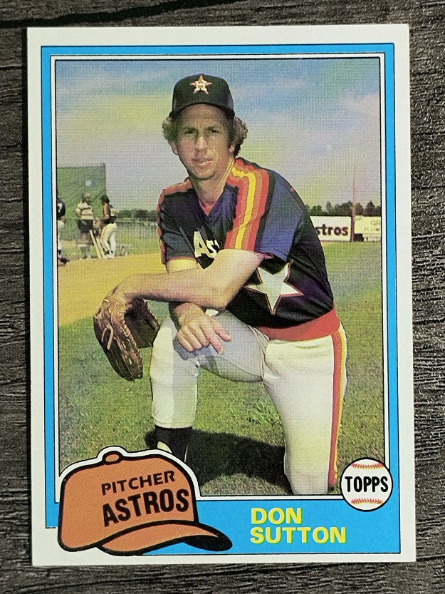 1981 Topps Traded #839 Don Sutton