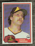 1981 Topps Traded #840 Steve Swisher